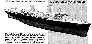 Plan PassengerShip Cruiser Ss United States